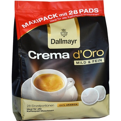 Dallmayr Crema d´Oro Mild & Fein Senseo pody 28 ks