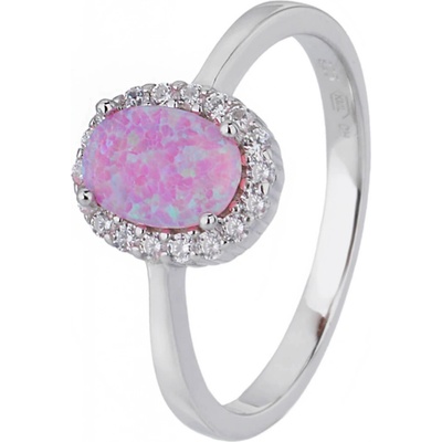Bealio stříbrný růžový OPÁL 03 06018 1181