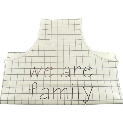 Dortisimo Perfect Home Kuchyňská zástěra s nápisem We are family 60 x 75 cm
