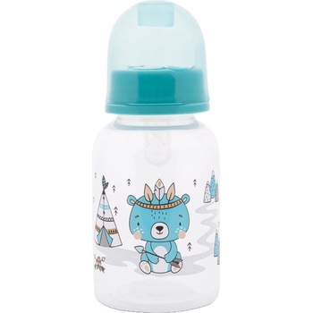 Lorelli Бебешко шише Lorelli Baby Care - Simple, 125 ml, Aqua Blue (10200120005)