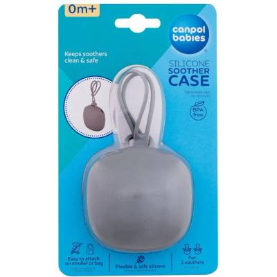 Silicone Soother Case от Canpol babies за Деца Калъф за залъгалка 1бр