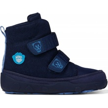 Affenzahn comfy walk wool midboot bear blue