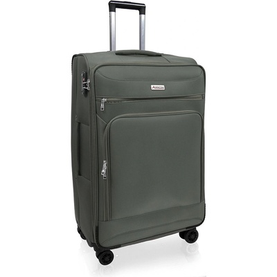 AVANCEA kufr GP4732 4W zelenošedý 80x49x31 cm