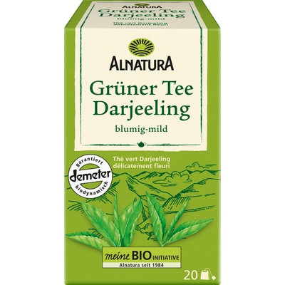 Alnatura Био зелен чай Дарджилинг - 30 г