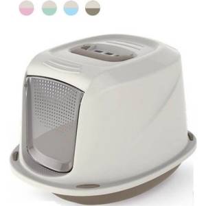 Georplast Galaxy Jumbo закрита котешка тоалетна с филтър 57х39, 5х38см