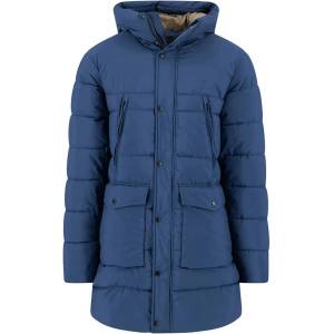 Fynch hatton Палто Fynch hatton 15102625 coat - Blue (Misty Blue)