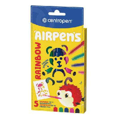 Centropen Foukací fixy AirPens Rainbow - 5 ks - 1500/5