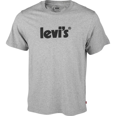 Levi´s SS Relaxed Fit Tee sivé čierne