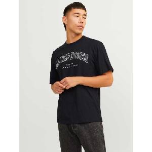 JACK & JONES Тениска jjecaleb varsity tee ss o-neck noos (122575794517369)