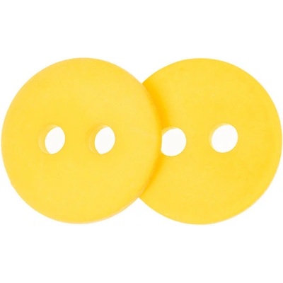Bellatex Knoflík sada 6 ks prům. 13 mm hořčicová