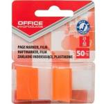 Office Products Index Rolls OFFICE PRODUCTS, PP, 25x43mm, 1x50 cards, blister, orange