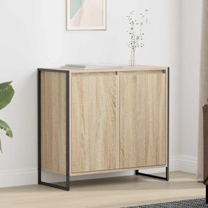 vidaXL Страничен шкаф Дъб сонома 79 x 36 x 75 см Инженерна дървесина (886601)