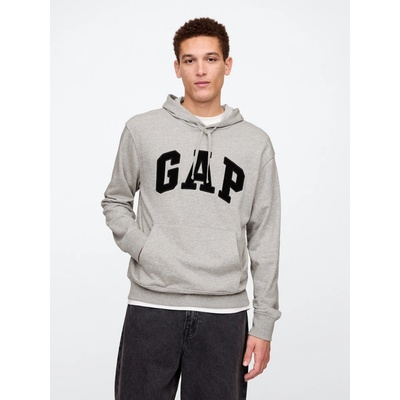 GAP V-Frch Heritage Logo sivá