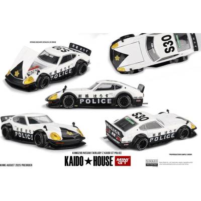 MINI GT Nissan Fairlady Z Kaido GT Police 1:64
