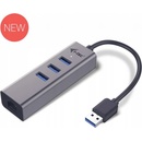 i-Tec USB 3.0 Metal HUB 3 Port + Gigabit Ethernet U3METALG3HUB