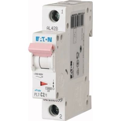 Eaton PL7 1-pól. 2A C 10kA