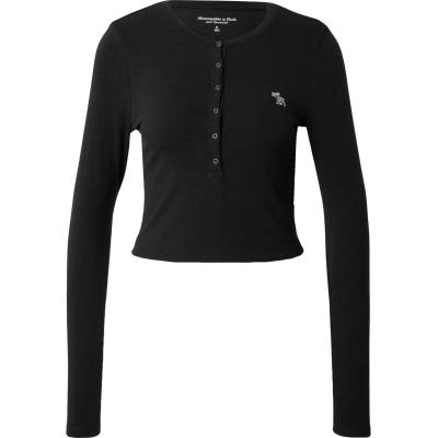 Abercrombie & Fitch Тениска черно, размер XL