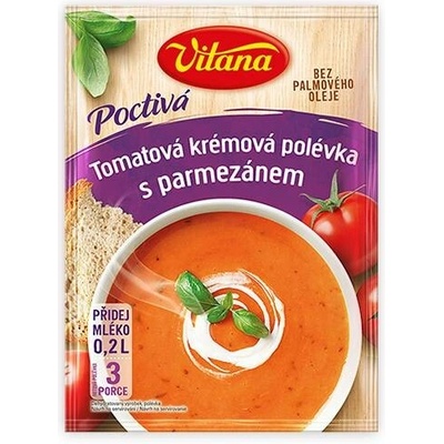 Vitana Tomatová krémová polévka s parmezánem 77 g