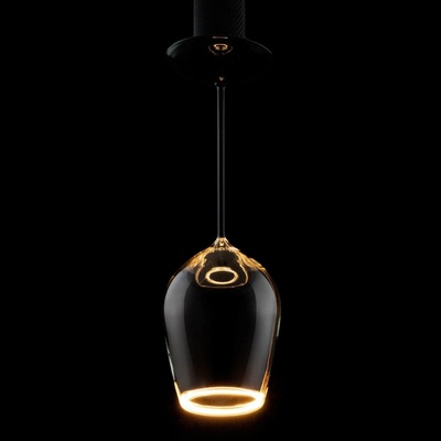 Segula LED žiarovka Floating Red Wine čierna E27 5W 922 55464