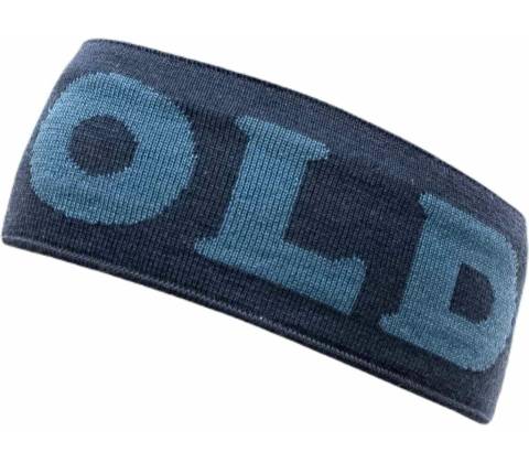 Devold Logo modrá night vlněná