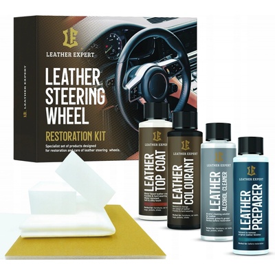 Leather Expert Leather Steering Wheel Restoration Kit béžová 50 ml