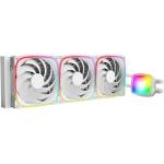 Geometric Future Cooling Eskimo Pro 420 White Addressable RGB (GEO-ESKIMO-PRO-42W)