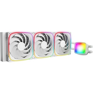Geometric Future Cooling Eskimo Pro 420 White Addressable RGB (GEO-ESKIMO-PRO-42W)