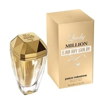 Paco Rabanne Lady Million eau my gold toaletná voda dámska 80 ml