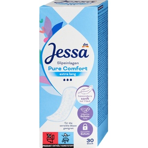 Jessa Ежедневни превръзки Pure Comfort, екстра дълги, 30 бр (1457262)