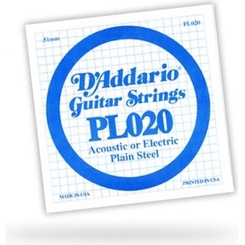 D'addario PL020