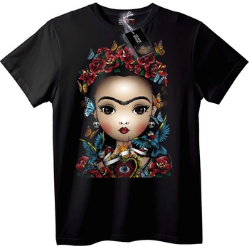 NOONEBRAND Тениска Флорална Пеперуда - 2XL, White