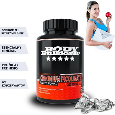 BodyBulldozer Chromium Picolinate Professional 100 tabliet