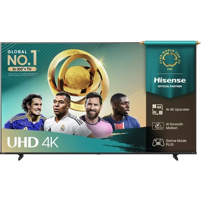 85" A6Q, 4K Ultra HD 3840x2160, DLED, DFA, Precision Colour, HDR 10+, HLG, Dolby Vision, DTS Virtual X, Smart TV, WiFi, Light Sensor, Gaming Mode, 1xHDMI2 eArc, 3xHDMI, 2xUSB, LAN, CI+, DVB-T2/C/S2, Black (85A6Q)