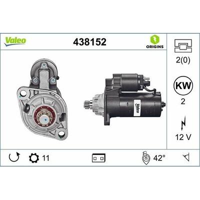 Štartér VALEO ORIGINS NEW OE TECHNOLOGY 438152