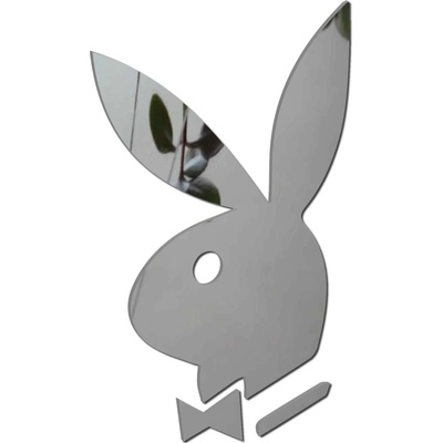 STYLESA Nálepka ka na zeď zrcadlo PLAYB OX002 černé: Zrcadlo Silver Plexisklo 2874-9414 OX002- Modern wall stickers