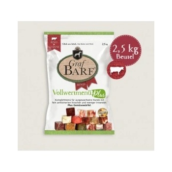 Graf Barf Hovězí Menu Plus 2,5 kg