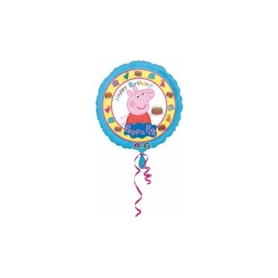 Anagram Kruh Prasátko Pepina HB 43cm fóliový balónek
