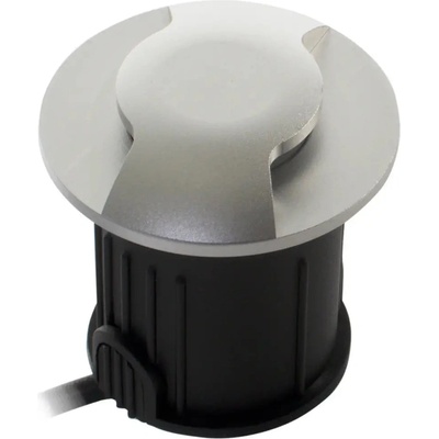 Lightex Led ТЯЛО ЗА ВГРАЖДАНЕ В ЗЕМЯ 24v 3w 6000k ip67 Ф60 СРЕБРО lightex nitro 2l (3800883143880)