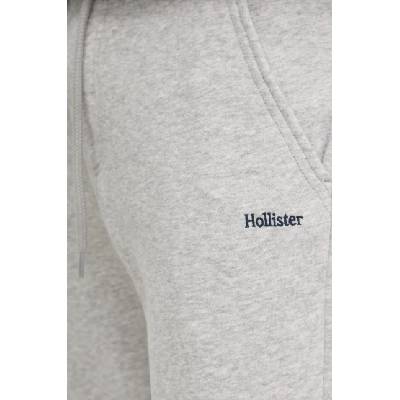 Hollister Co Памучен спортен панталон Hollister Co. в сиво с меланжов десен KI334-4122 (KI334.4122.122)