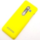 Náhradné kryty na mobilné telefóny Kryt Nokia 206 zadný žltý