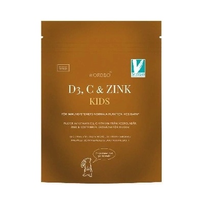 Nordbo Vitamin D3 C and Zink Kids 53 g