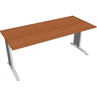Hobis Pracovný stôl Flex, 180 x 75,5 x 80 cm, čerešňa/kov