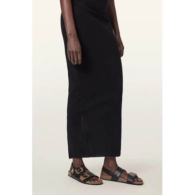 AllSaints сандали с равна подметка дамски от кожа Staffa Sandal (W044FE)