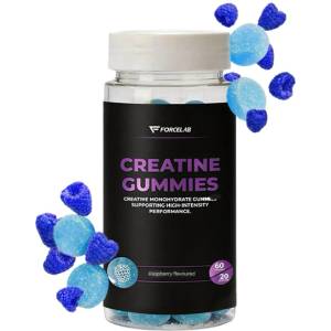 Forcelab Creatine Gummies 1000 mg [60 желирани бонбони] Малина