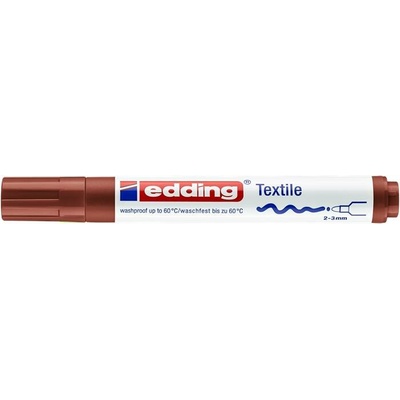 Edding popisovač na textil 4500 hnedý