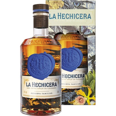 La Hechicera Ron Extra Aňejo de Columbia 40% 0,7 l (čistá fľaša)