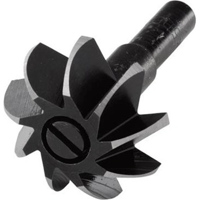Wolfcraft 3267000 - Drážkovací fréza pr. 35 mm, radius R 10 mm upínací stopka 6 mm