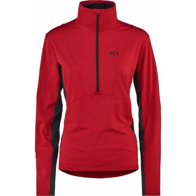 Kari Traa dámská FLEECE mikina KAREN H/Z MIDLAYER Červená