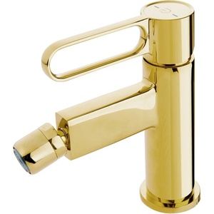 FDesign Едноръкохватков смесител за биде FDesign Zaffiro, лъскаво злато (FD1-ZFR-6-55)