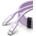ORICO CDX 100W 5A Power Delivery USB-C - USB-C кабел 1m - лилав (6942227138606)
